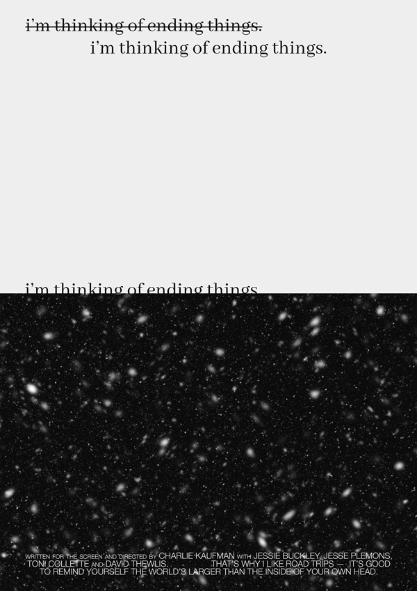 I'm thinking of ending things